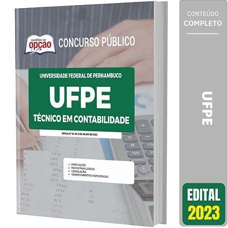 Apostila UFPE 2023 - Técnico em Contabilidade
