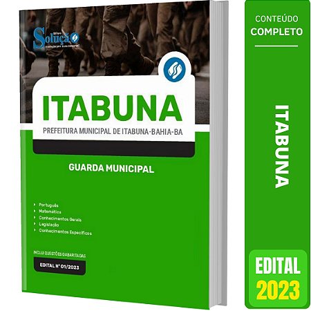 Apostila Prefeitura de Itabuna BA 2023 - Guarda Municipal