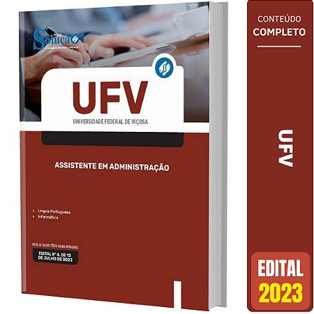 Apostila UFV 2023 - Assistente em Administração