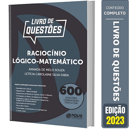 Livro Questões Comentadas Raciocínio Lógico Matemático