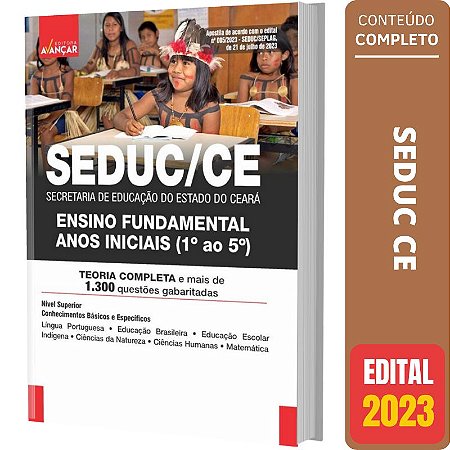Apostila Seduc Ce 2023 - Ensino Fundamental - Anos Iniciais