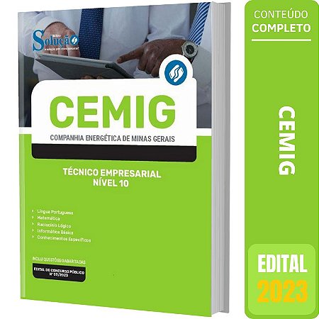 Apostila CEMIG 2023 - Técnico Empresarial Nível 10