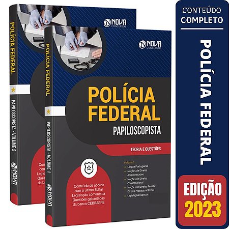 Apostila PF 2023 - Papiloscopista