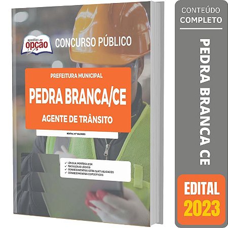 Apostila Prefeitura Pedra Branca CE 2023 - Agente de Trânsito