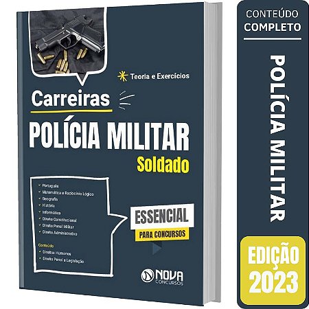 Apostila Carreiras Polícia Militar - Soldado - Teoria e Questões