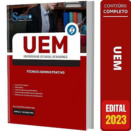 Apostila UEM 2023 - Técnico Administrativo