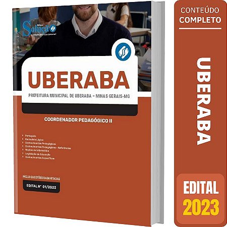 Apostila Concurso Uberaba MG 2023 - Coordenador Pedagógico