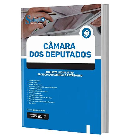 Apostila Câmara dos Deputados 2023 - Técnico em Material e Patrimônio