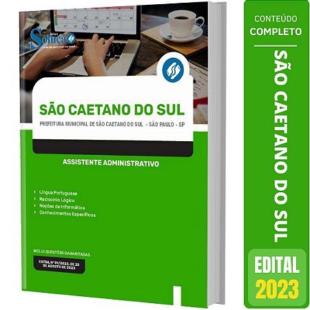 Apostila São Caetano do Sul SP 2023 - Assistente Administrativo