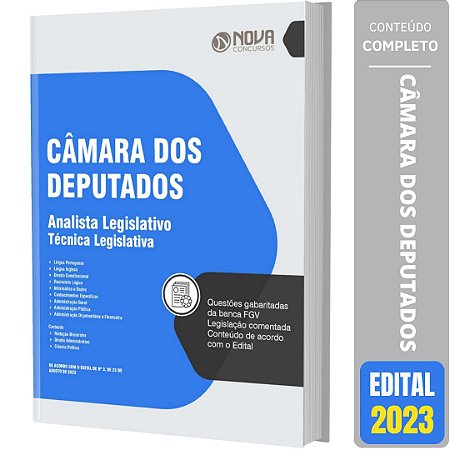 Apostila Concurso Câmara Dos Deputados 2023 - Técnica Legislativa