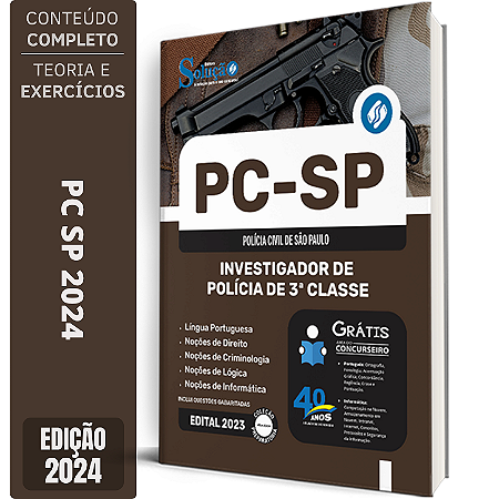 Apostila Concurso PC SP - Investigador De Polícia