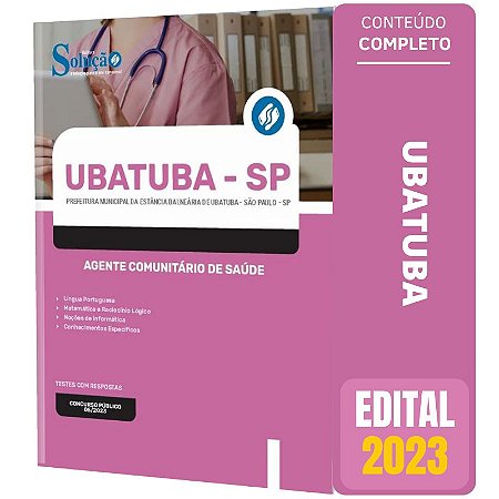 Apostila Prefeitura Ubatuba SP 2023 - Agente Comunitário de Saúde