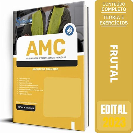 Apostila AMC Fortaleza CE 2023 - Agente de Trânsito