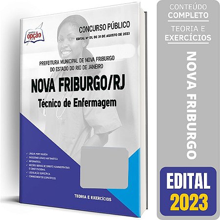 Apostila Prefeitura de Nova Friburgo RJ 2023 - Técnico de Enfermagem