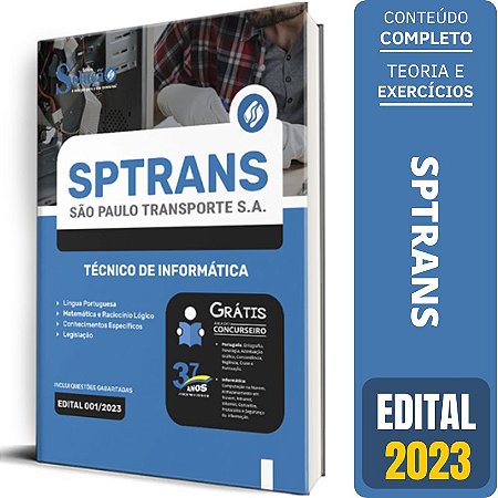 Apostila SPTrans 2023 - Técnico de Informática