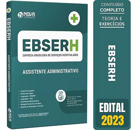 Apostila EBSERH 2023 - Assistente Administrativo
