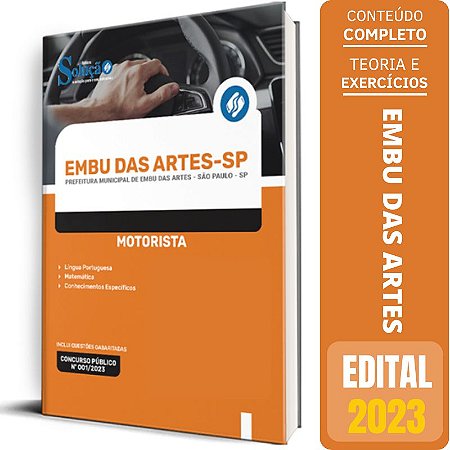Apostila Prefeitura de Embu das Artes - SP - Motorista