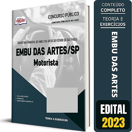 Apostila Prefeitura de Embu das Artes SP - Motorista