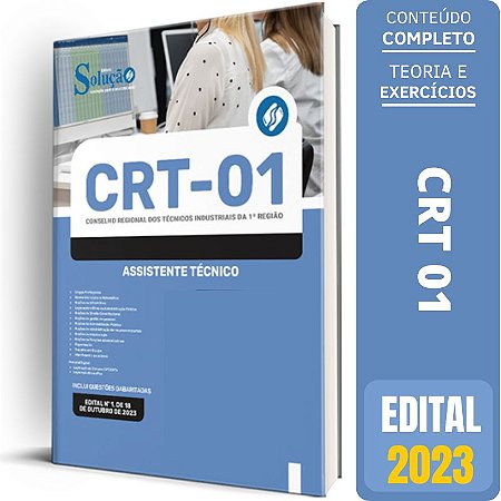 Apostila CRT 1 2023 - Assistente Técnico