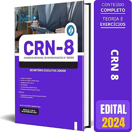 Apostila CRN 8 2023 - Secretário Executivo Júnior