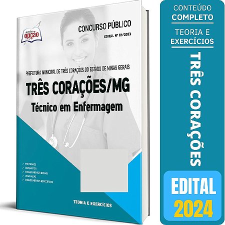 Apostila Prefeitura de Três Corações MG 2023 - Técnico em Enfermagem