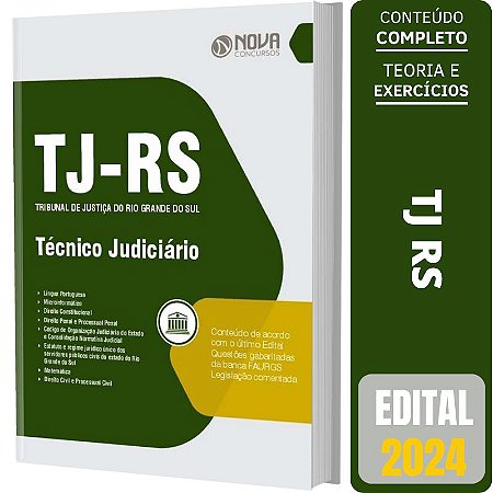 Apostila TJ RS - Técnico Judiciário