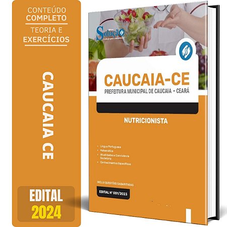 Apostila Prefeitura de Caucaia CE 2024 - Nutricionista