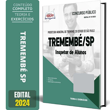 Apostila Prefeitura de Tremembé SP 2024 - Inspetor de Alunos
