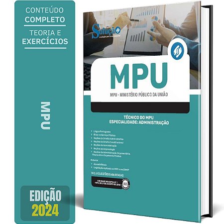 Apostila MPU 2024 - Técnico do MPU - Especialidade: Administração
