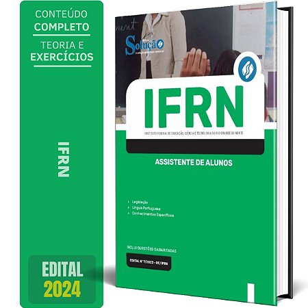 Apostila IFRN 2024 - Assistente de Alunos