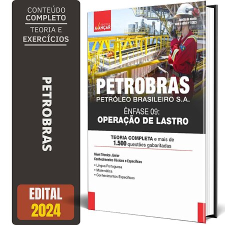 Apostila Concurso PETROBRAS 2024 - OPERAÇÃO DE LASTRO