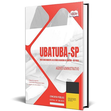 Apostila Prefeitura de Ubatuba SP 2024 - Agente Administrativo