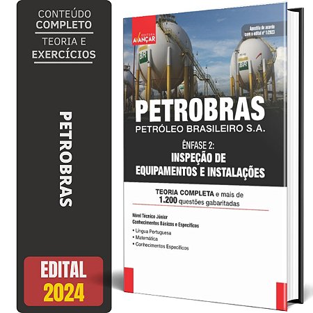 Apostila PETROBRAS 2024 - INSPEÇÃO DE EQUIPAMENTOS E INSTALAÇÕES