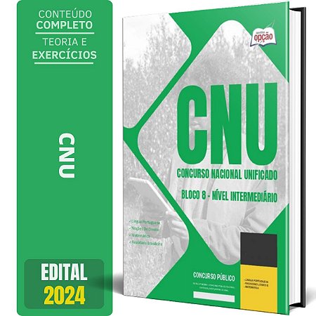 Apostila CNU 2024 - Bloco 8 - Nível Intermediário - FUNAI, IBGE e MAPA