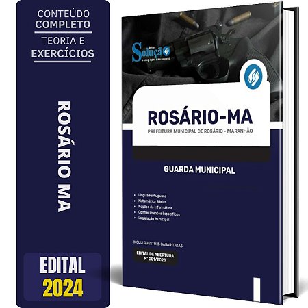 Apostila Prefeitura de Rosário MA 2024 - Guarda Municipal