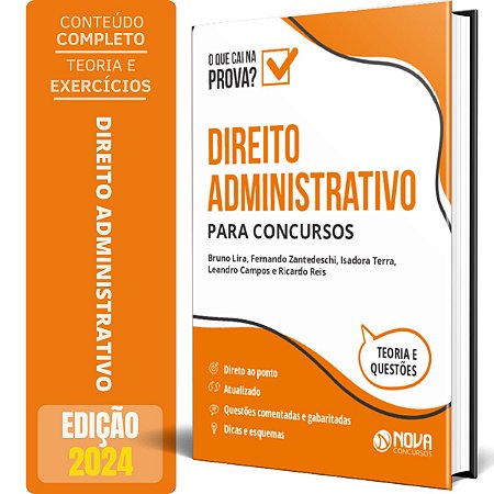 Apostila Direito Administrativo para Concursos - Edição 2024