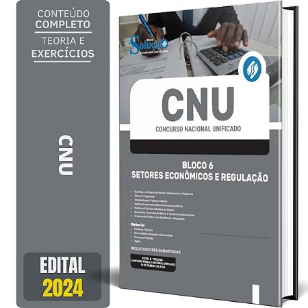 Apostila CNU 2024 - Bloco 6 - Setores Econômicos e Regulação