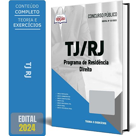 Apostila TJ-RJ 2024 - Programa de Residência - Direito