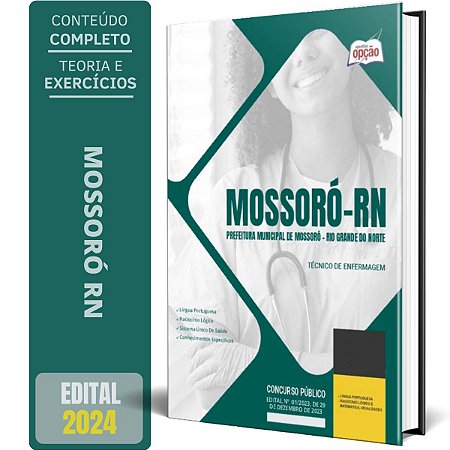 Apostila Prefeitura de Mossoró RN 2024 - Técnico de Enfermagem