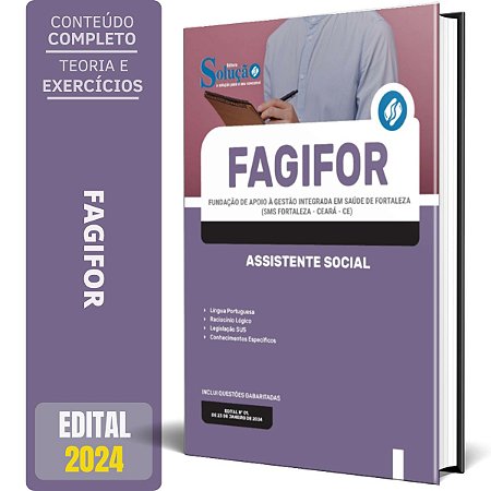 Apostila FAGIFOR - FORTALEZA 2024 - Assistente Social