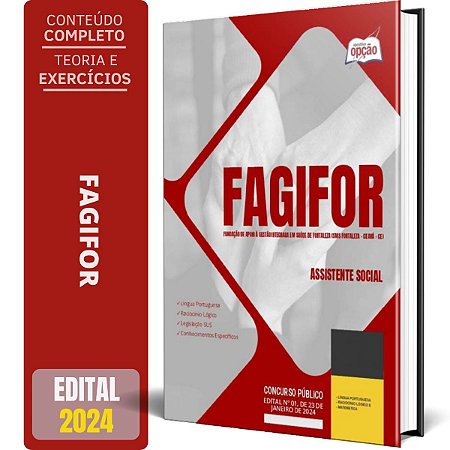 Apostila FAGIFOR - FORTALEZA 2024 - Assistente Social