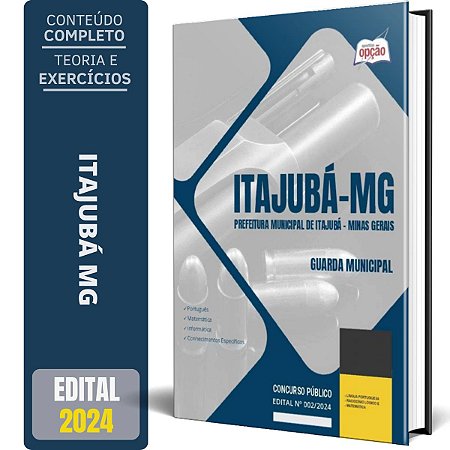 Apostila Prefeitura de Itajubá MG 2024 - Guarda Municipal