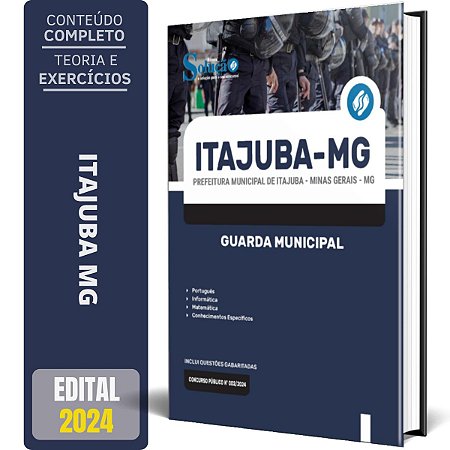 Apostila Prefeitura de Itajubá MG 2024 - Guarda Municipal