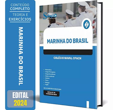 Apostila Marinha do Brasil 2024 - Colégio Naval CPACN