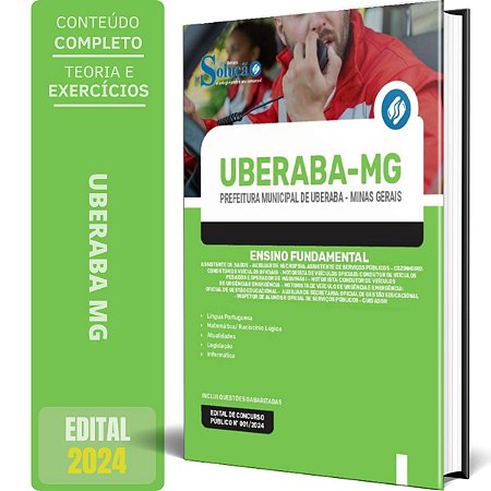 Apostila Prefeitura de Uberaba MG 2024 - Ensino Fundamental