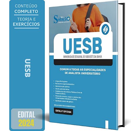 Apostila UESB 2024 - Comum a Todas as Especialidades de Analista Universitário