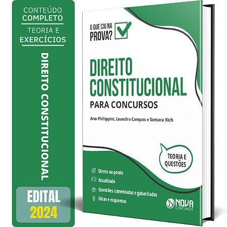 Direito Constitucional para Concursos - Ed 2024