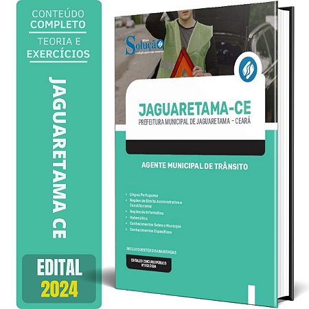 Apostila Prefeitura de Jaguaretama CE 2024 - Agente Municipal de Trânsito