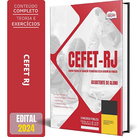 Apostila CEFET RJ 2024 - Assistente de Aluno