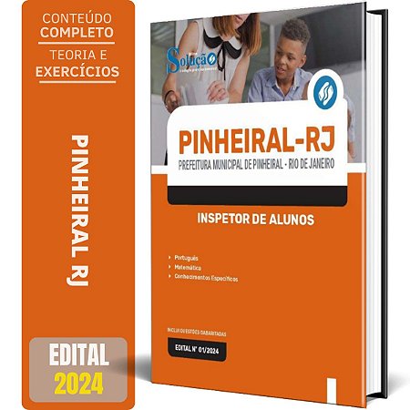 Apostila Prefeitura de Pinheiral RJ 2024 - Inspetor de Alunos